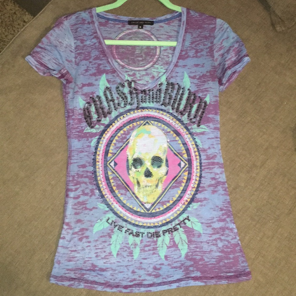 Crash and Burn ☠️ Tee